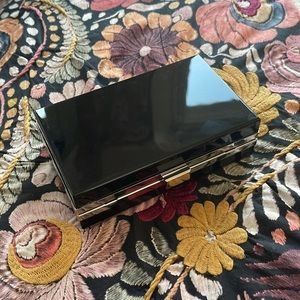 RACHEL ZOE for Box Of Style Sleek Black Acrylic Box Clutch